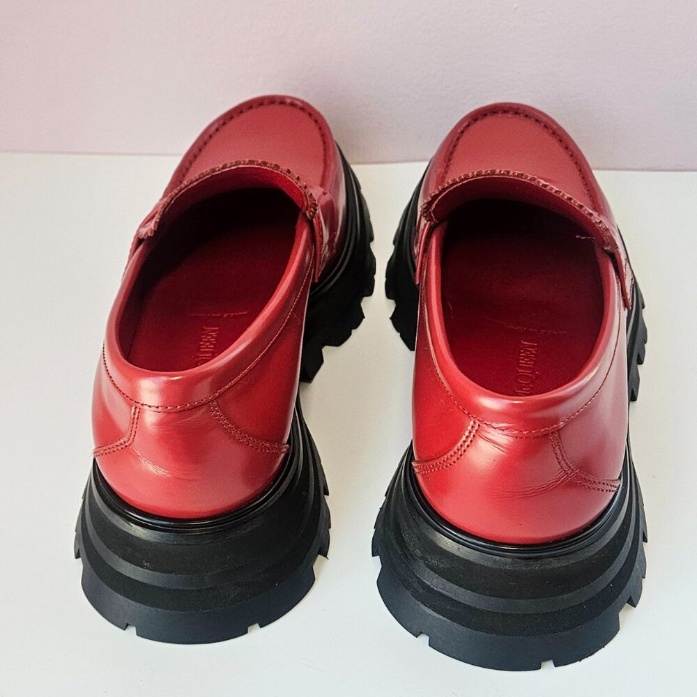 Alexander McQueen Leather Wander Loafers - Picture 5 of 9